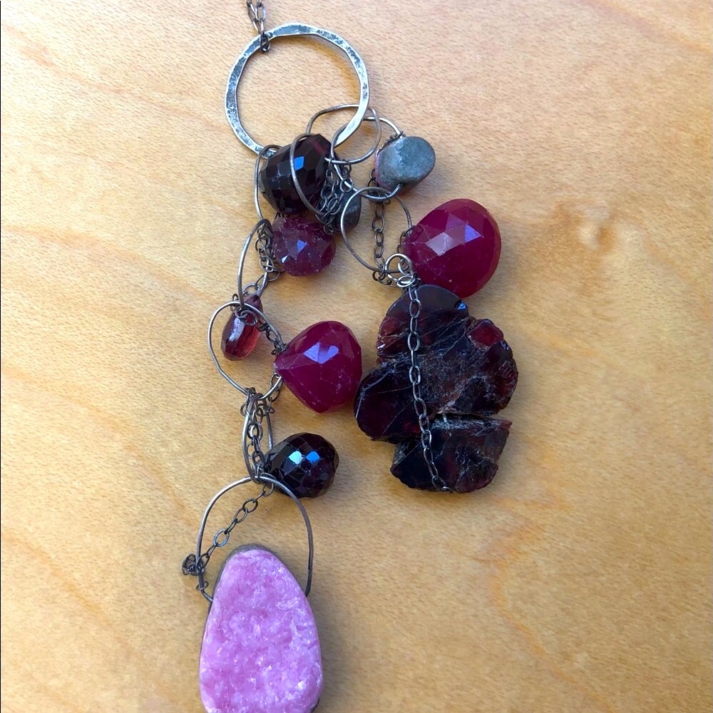 Melissa Joy Manning Sterling silver necklace